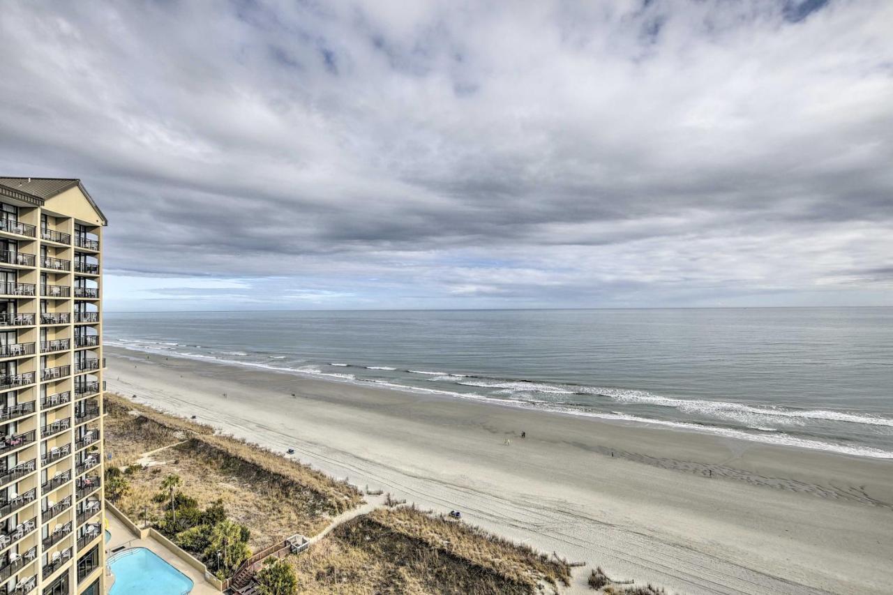 Oceanfront North Myrtle Beach Condo With Views! Exterior photo