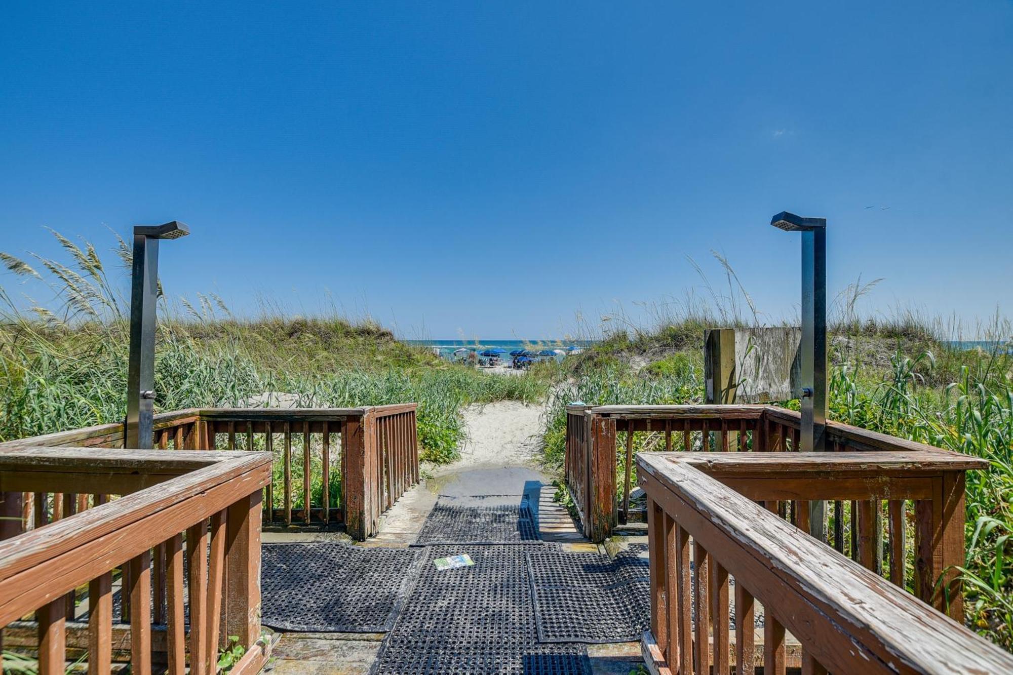 Oceanfront North Myrtle Beach Condo With Views! Exterior photo